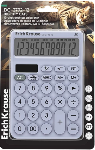 12-Digit Calculator - Big City Cats