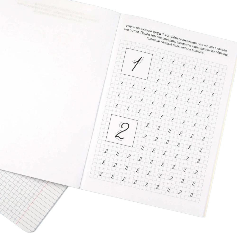 Writing Exercises with Tasks. Numbers and Shapes