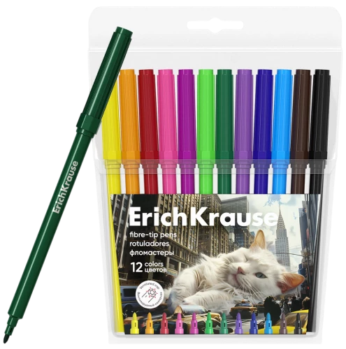 Markers - Big City Cats (12 colors)