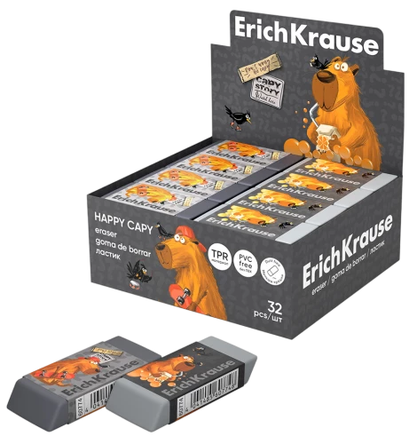 Eraser - Happy Capy
