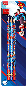 Schwarzkohlebleistift - Superman, HB (6 St.)