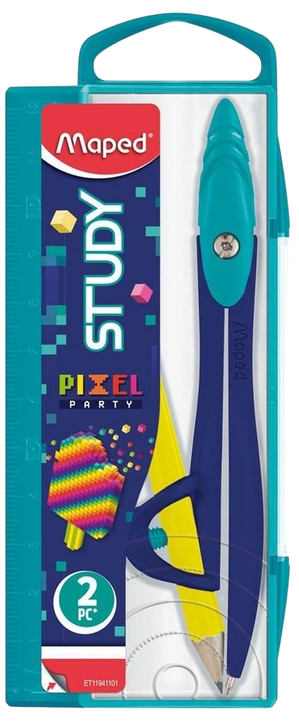 Циркуль с карандашом - Pixel Party