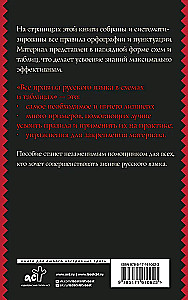 Alle Regeln der russischen Sprache in Diagrammen und Tabellen