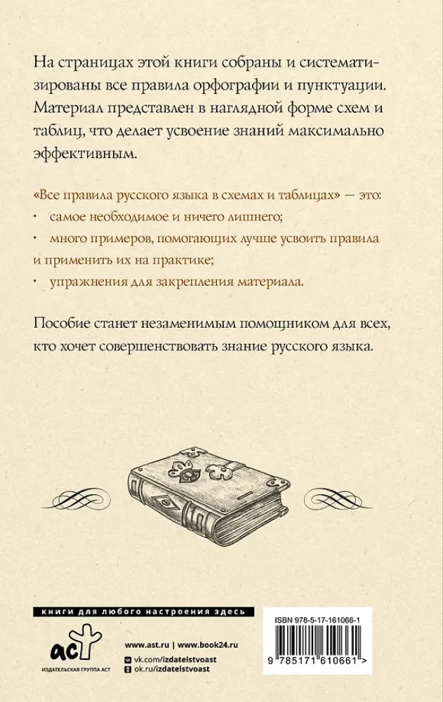 Alle Regeln der russischen Sprache in Diagrammen und Tabellen