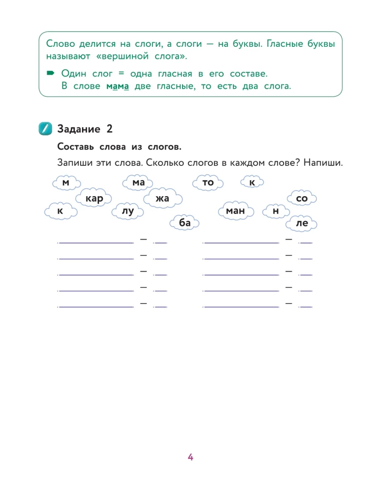 Wszystkie zasady języka rosyjskiego z przykładami i ćwiczeniami. Klasy 1—4