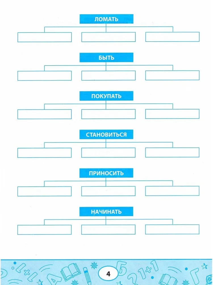 Unregelmäßige Verben der englischen Sprache: Worträtsel, Codes, Tabellen