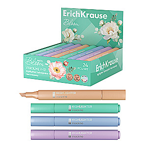 Marker ErichKrause Visioline V-17 Pastel Bloom, assorted