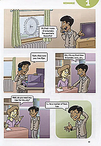 Englische Sprache. Lehrkurs im Comic