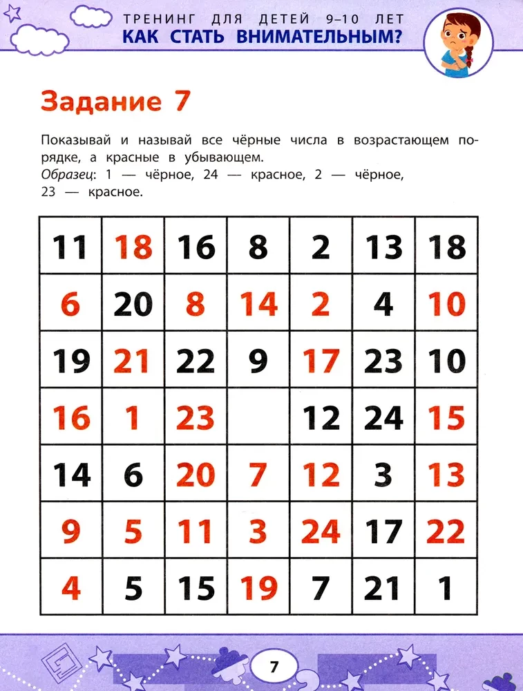 Kā kļūt uzmanīgam? Problēmu profilakse mācībās: apmācība bērniem 9-10 gadu vecumā