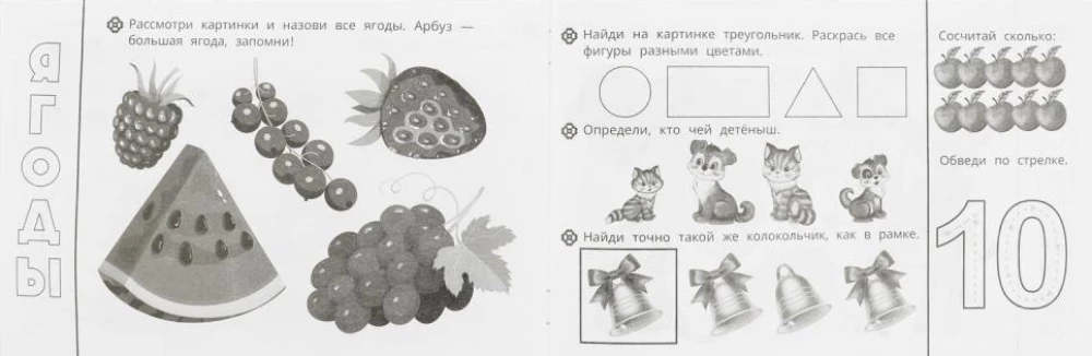 Užduotys mažiesiems. Komplekstinė raida. 3-4 metai