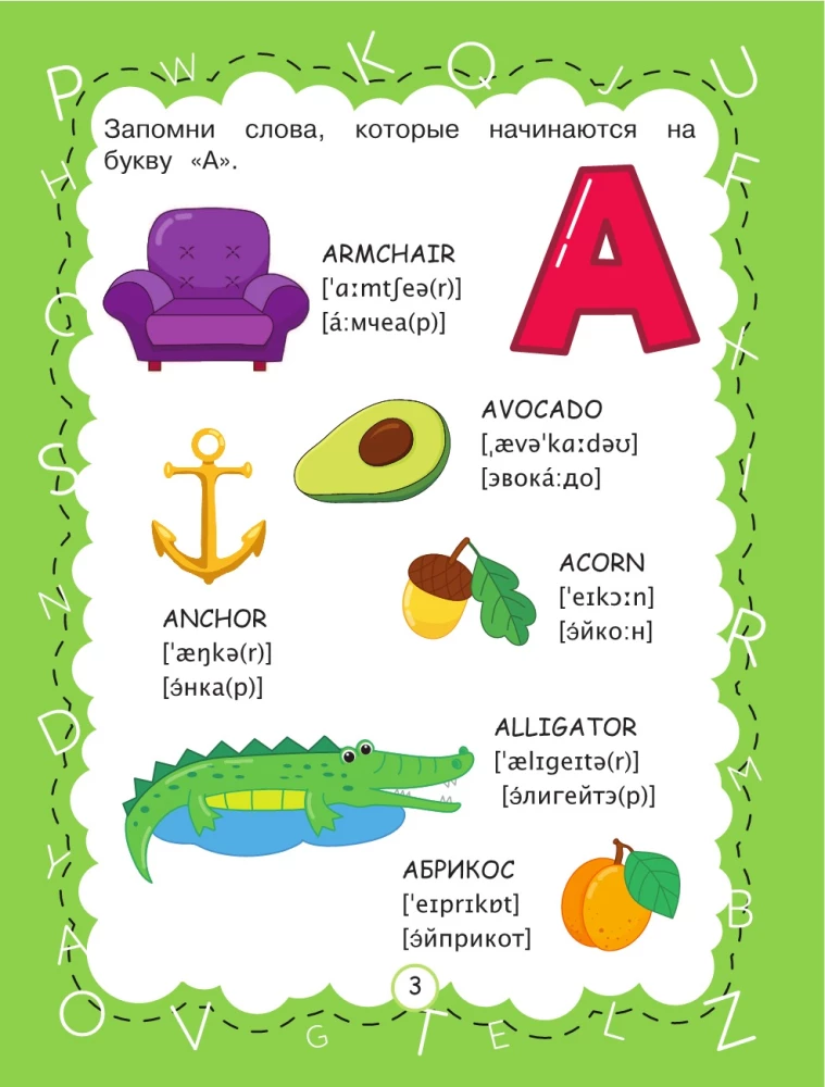 Anglų abėcėlė su didžiosiomis raidėmis
