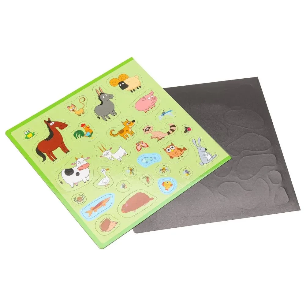 Buch mit Magneten - Tiere