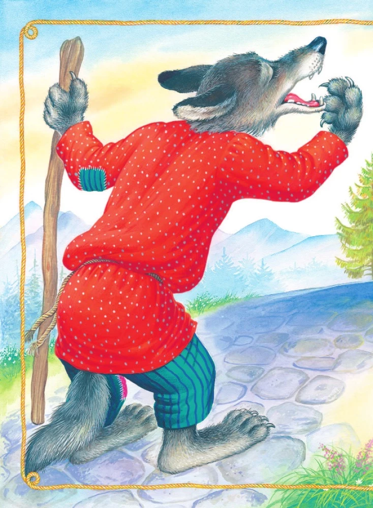 Der Wolf und die Zicklein. Russische Volksmärchen