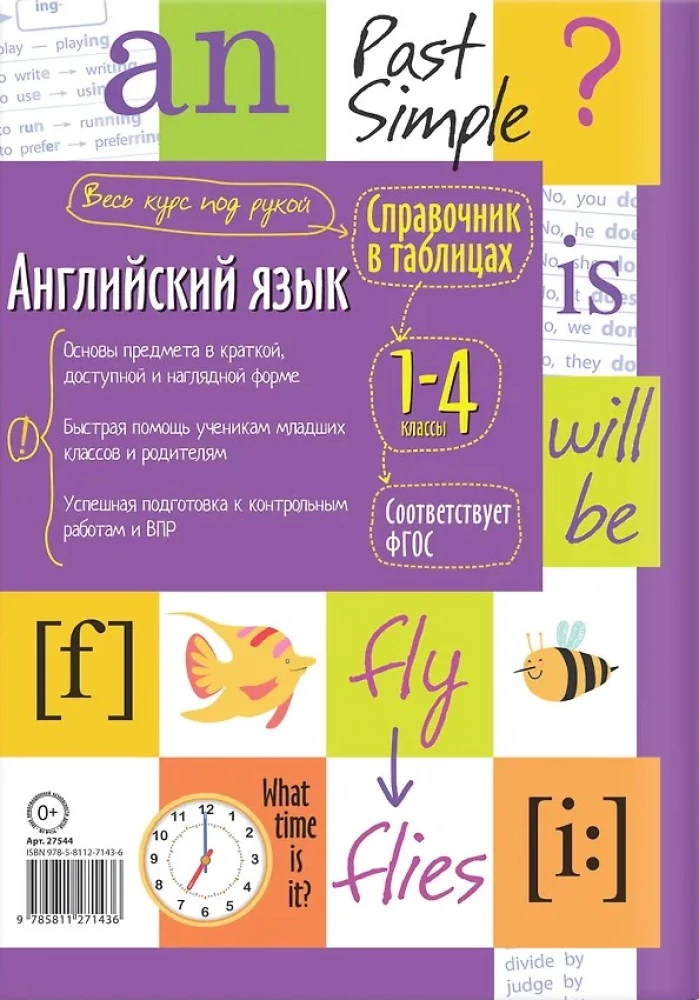 Anglų kalba. 1-4 klasės. Vadovas lentelėse