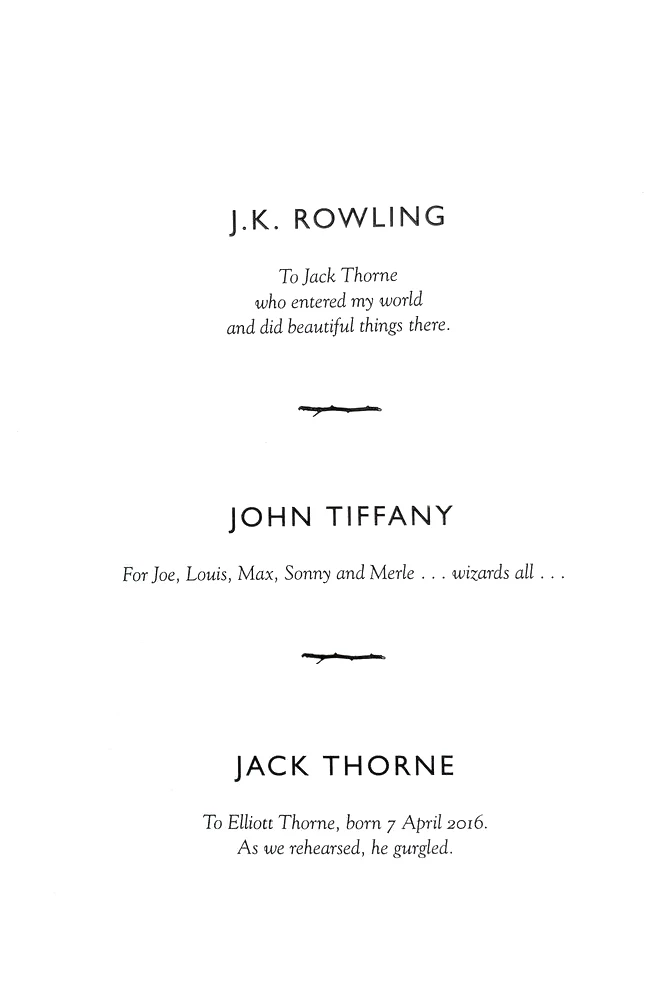 Harry Potter & the Cursed Child - Parts I & II
