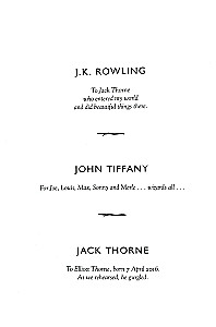 Harry Potter & the Cursed Child - Parts I & II