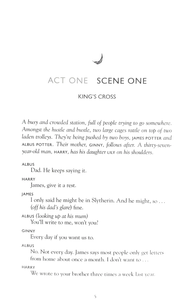 Harry Potter & the Cursed Child - Parts I & II