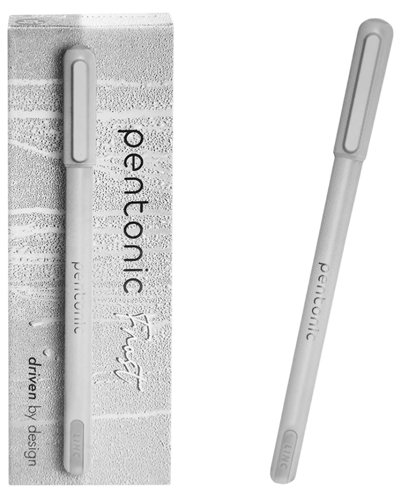 Kugle pildspalva - LINC Pentonic Frost, 0.7mm (melna)