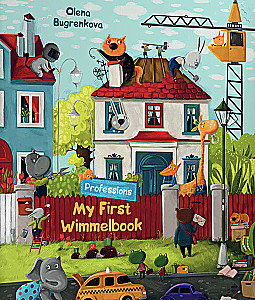 Mans pirmais Wimmelbook. Profesijas