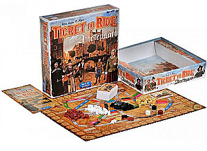 Настольная игра - Ticket to Ride. Амстердам