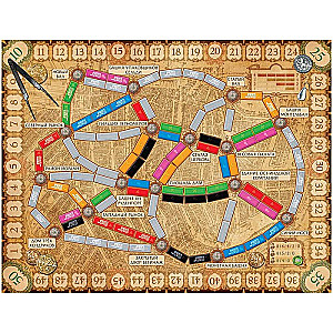 Настольная игра - Ticket to Ride. Амстердам