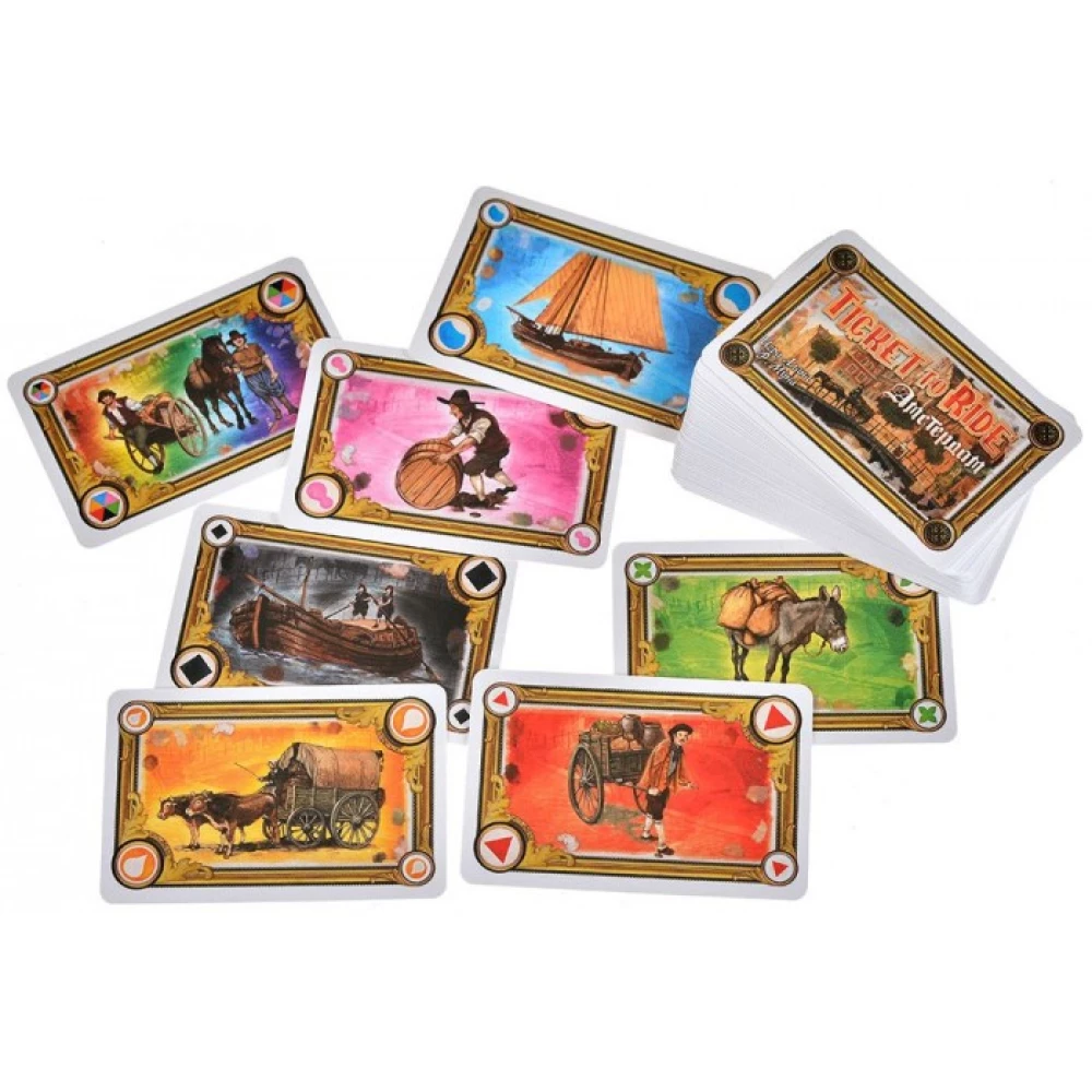 Настольная игра - Ticket to Ride. Амстердам