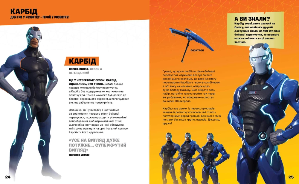 FORTNITE Official. Kostüümid. Kogumisele mõeldud väljaanne