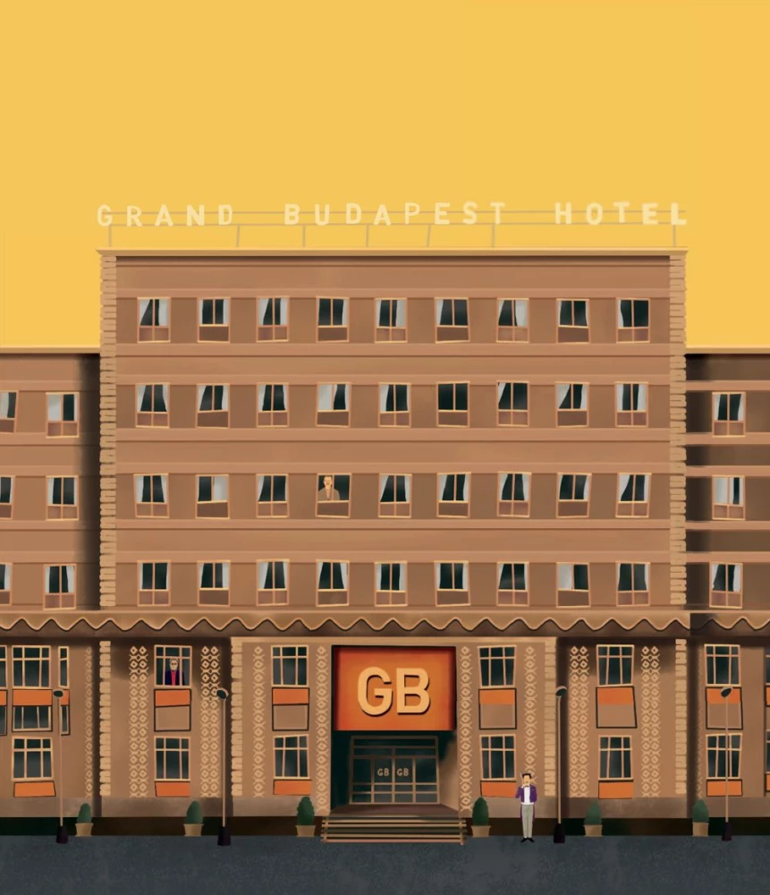 Grand Budapest hotell. Illustreeritud lugu melanhoolsest komöödiast kadunud maailmast