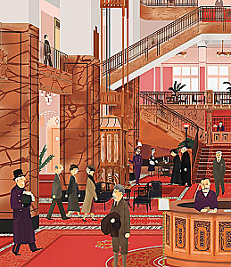 Grand Budapest hotell. Illustreeritud lugu melanhoolsest komöödiast kadunud maailmast