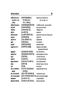 Populārs angļu-krievu krievu-angļu vārdnīca ar izrunu