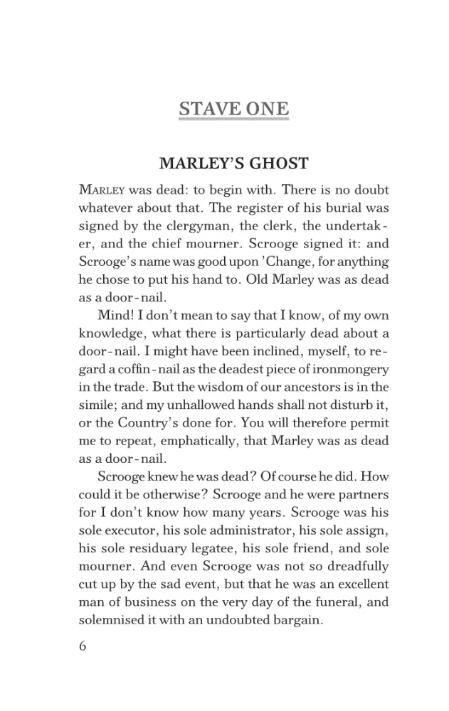 A Christmas Carol. In Prose. Being a Ghost Story of Christmas