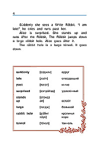 Alice w Krainie Czarów = Alicja w Krainie Czarów. Ilustrowane pomoce do czytania