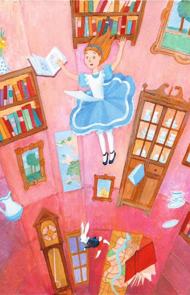Alice w Krainie Czarów = Alicja w Krainie Czarów. Ilustrowane pomoce do czytania