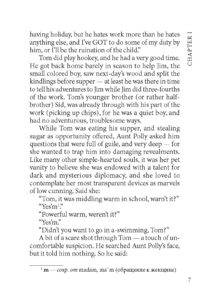 The Adventures of Tom Sawier = Przygodami Tomka Sawyera